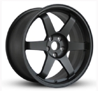 Khan FF6 Flow Form 8"X18-5/108 ET38 Mat Black (690 Kg)
