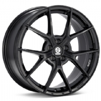 Sparco Podio 8"X18-5/100  ET45 Gloss Black (610 Kg)
