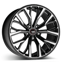 MOMO RF-02 10"X20-5/112  ET40 Matt Black Polished (900 Kg) Avmonterte