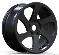 Khan SF6 8,5"X18-5/114,3 ET41 Mat Black (690 Kg) Tesla Model 3 OE Fitment. 