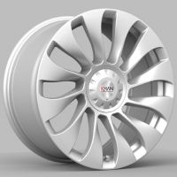 Khan SF Turbin II 8,5"X18-5/114,3 ET35 Semi Forged Silver (900 Kg) Tesla Model 3 OE Fitment.
