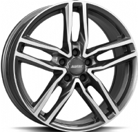 Alutec Ikenu 8.5"X20-5/108  ET45 Graphite Frontpolished (740 Kg)