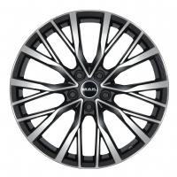 MAK Kent 9.5"X21-5/120  ET44 Black Mirror (1050 Kg)