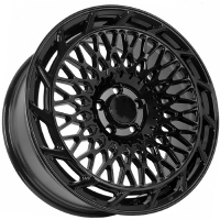 Khan Mesh Design 8,5x19-5/120 ET36 Gloss Black (900 Kg)