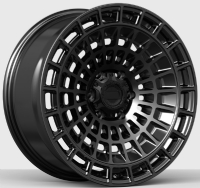 Khan All-Terrain 9"X20-5/120 ET25 Gloss Black (1150 Kg)