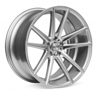 Khan Concave V10 10"X20-5/120 ET37 Silver Polish (815 Kg) Brukes som bakfelg!