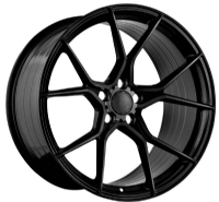 Khan SF07 Flow Form 8,5"x19-5/114,3 ET41 Mat Black (900 Kg)  OE Tesla fitment. 