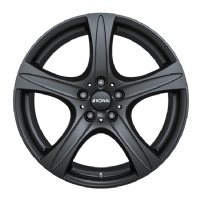 Ronal R55 SUV 8.5"X18-5/130  ET43 Matt Black (950 Kg)