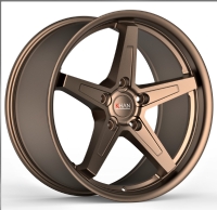 Khan RFS5 Rotary Forged 8,5x19-5/114,3 ET41 Mat Bronse (750 Kg)  OE Tesla fitment.