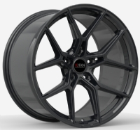 Khan RX10 10,5x20-5/120 ET40 Gloss Black Semi Forged (900 Kg) (Brukes som bakfelg)