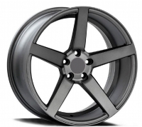 Khan Concave V5 8X18-5/108 ET43 Gunmetal (815 Kg)