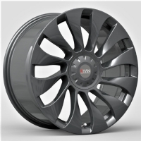 Khan SF Turbin II 9,5"X20-5/114,3 ET45 Semi Forged Gunmetal (900 Kg)Tesla OE Fitment.
