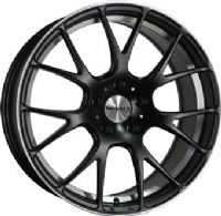Monaco Mirabeau 8,5"X19-5/112 ET35 Mat Black , Polished line and inner line